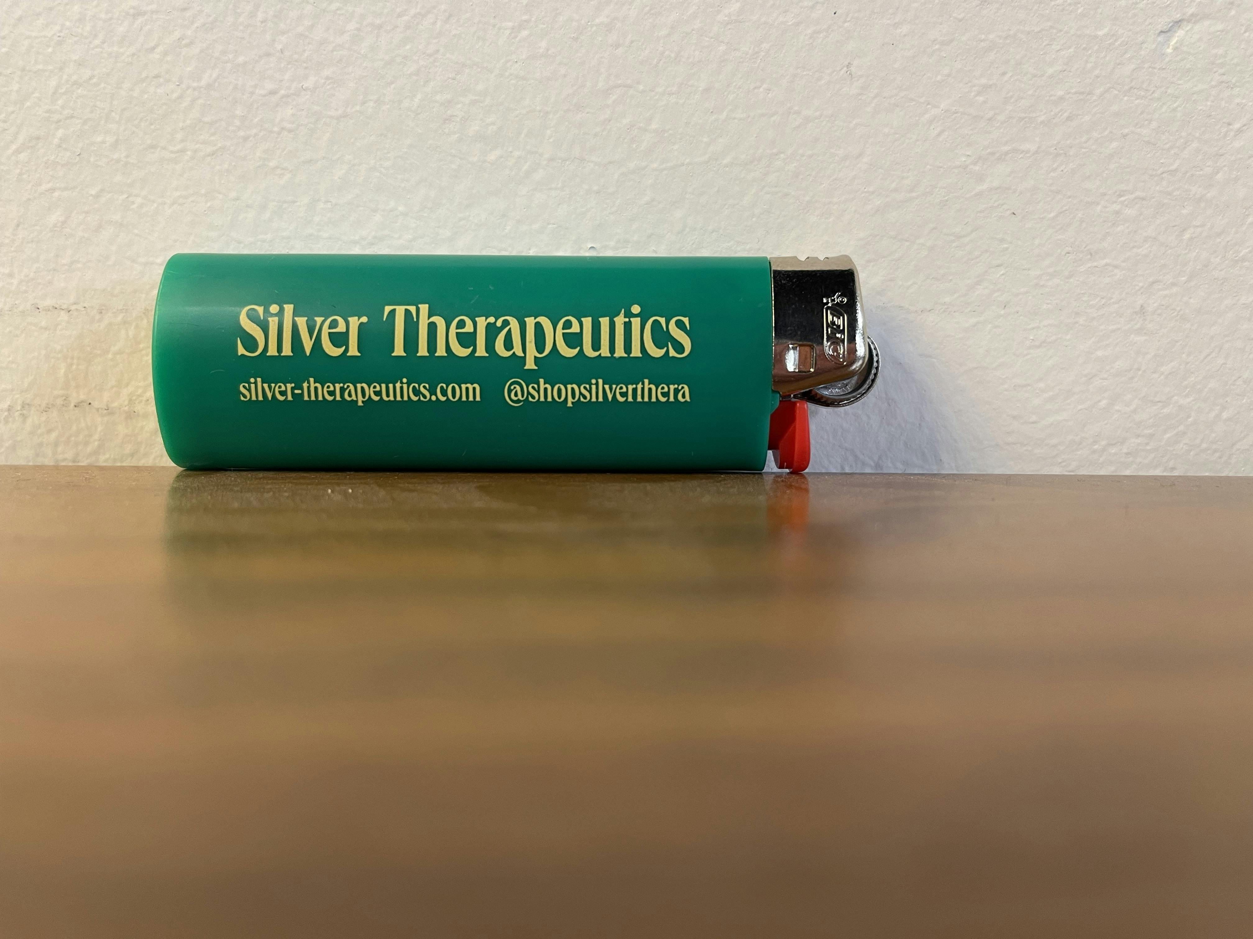 Silver Therapeutics Lighter at Silver Therapeutics Recreational Cannabis Dispensary Berwick