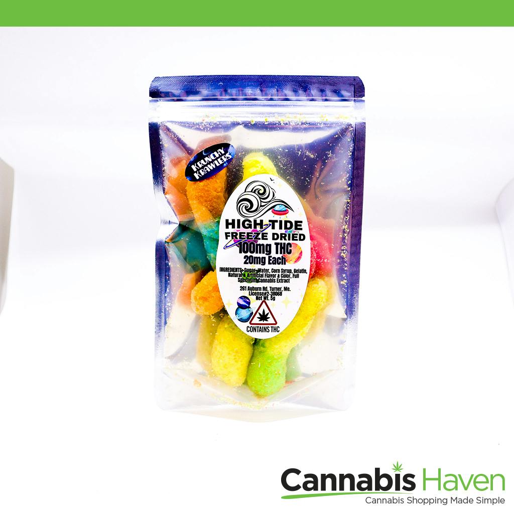 High Tide Freeze Dried 20mg-5 pack