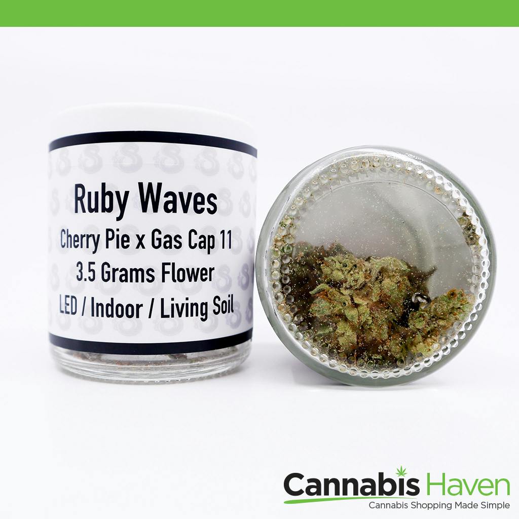 Skunk Foot Farms Ruby Waves 3.5g Flower