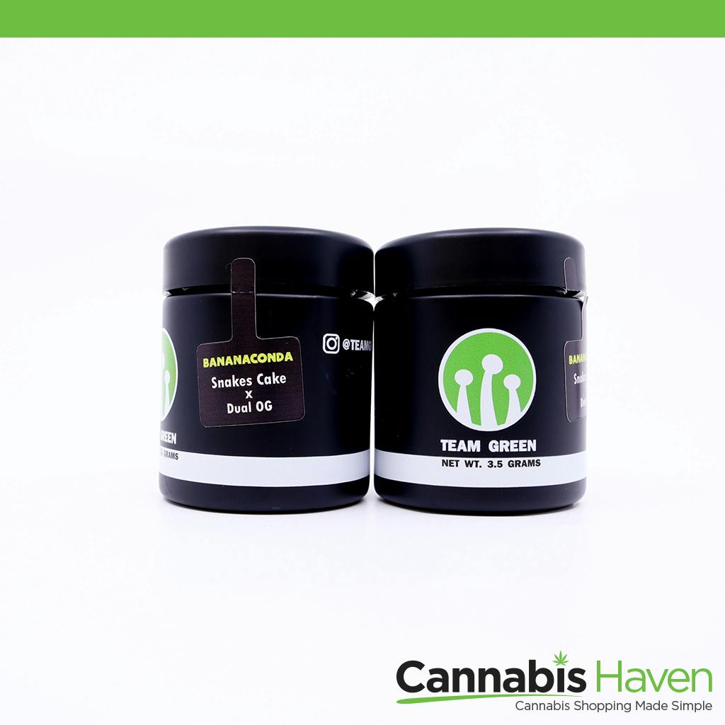 Team Green Bananaconda 3.5g Flower