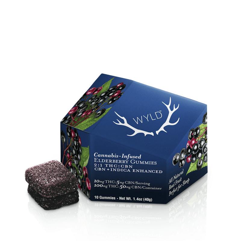 Elderberry - 100MG WYLD Gummies 2:1
