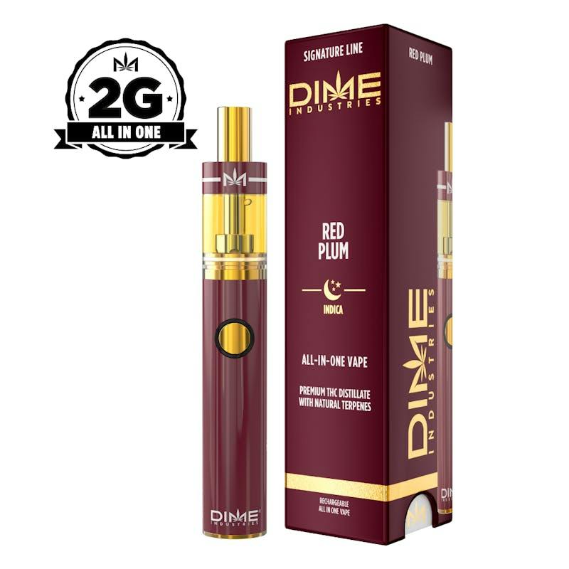 Red Plum - 2G Dime Distillate Disposable