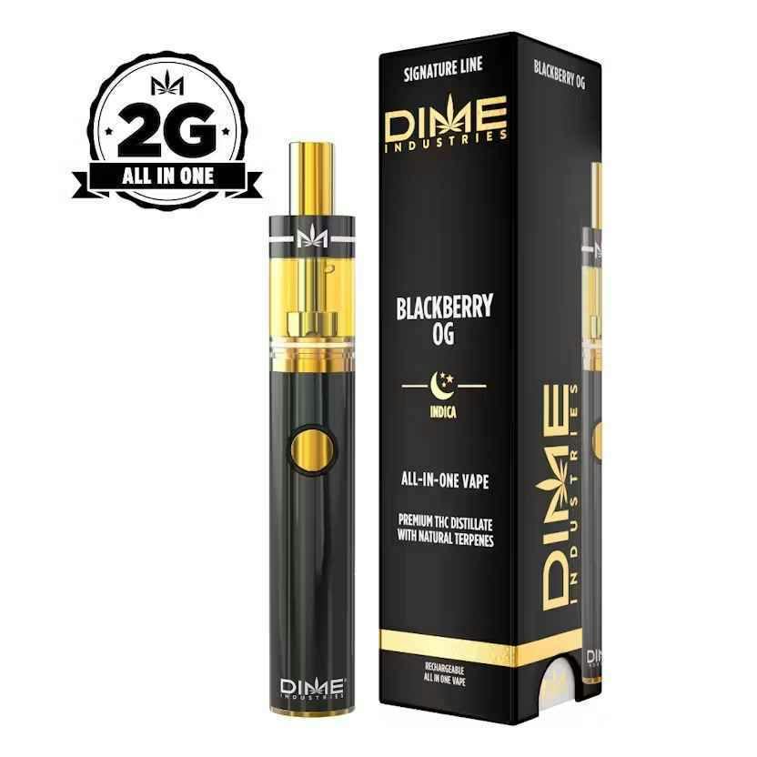 Blackberry OG - 2G Dime Distillate Disposable