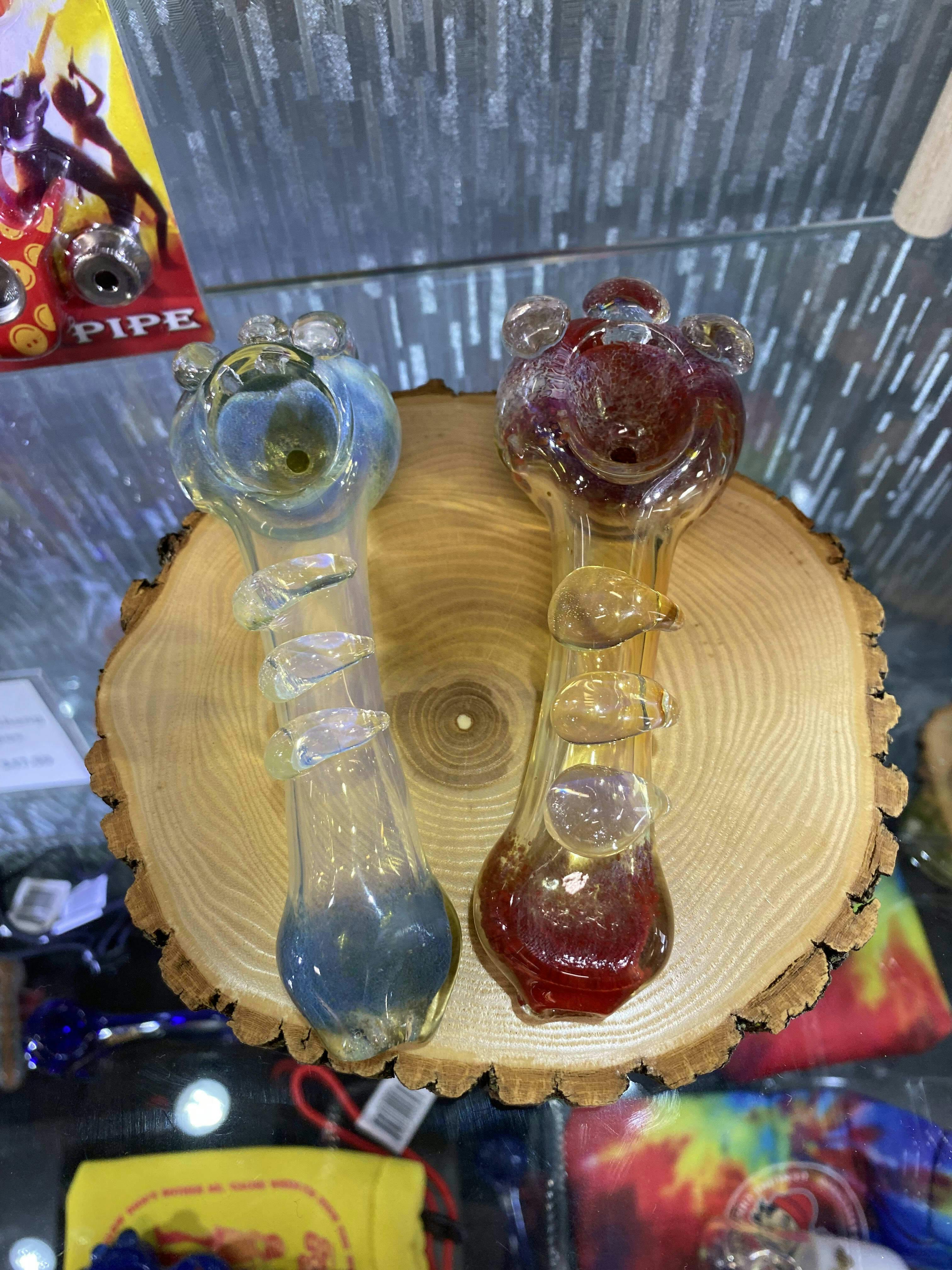 Glass Spoon Pipe 4" - Assorted colours