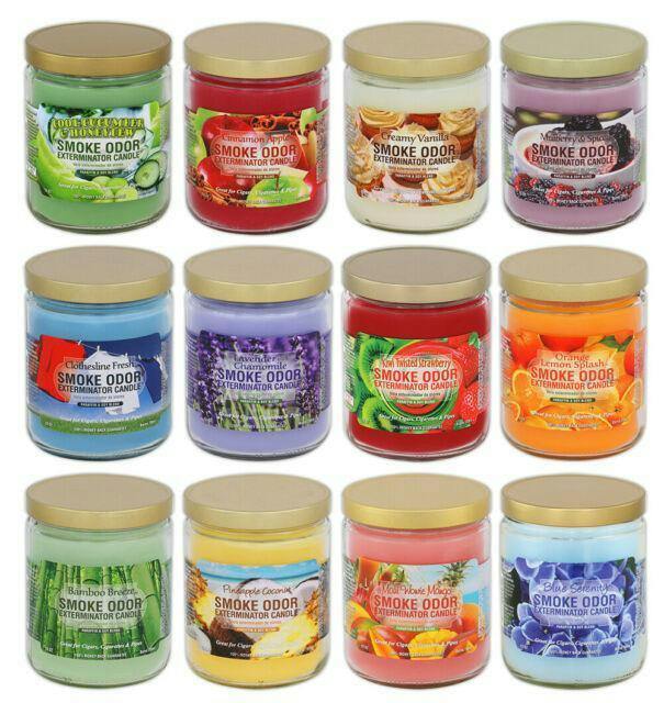 Smoke Odor Exterminator Candle - Assorted Scents
