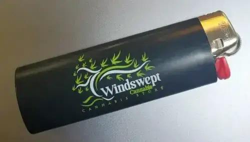 Windswept Lighter ( NEW ) - Double Sided w/QR Code
