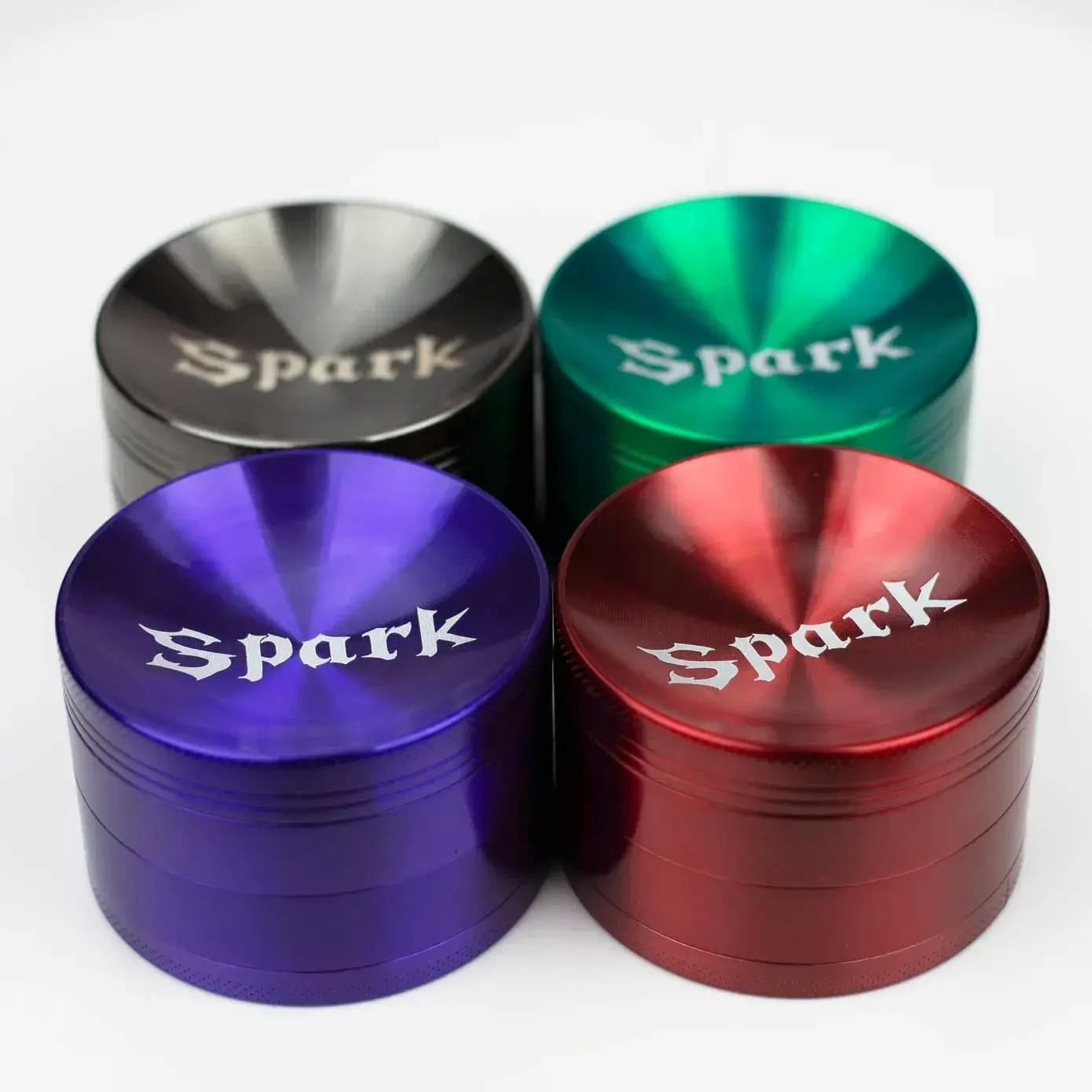 Spark 4 pc grinder - Assorted Colours