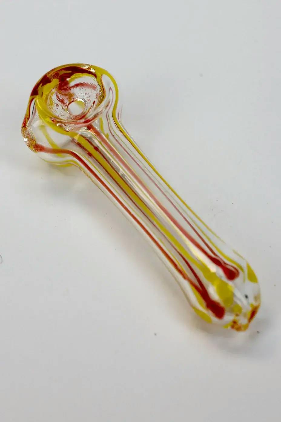2.5" Soft Glass Hand Pipe - 2.5" Soft Glass Hand Pipe
