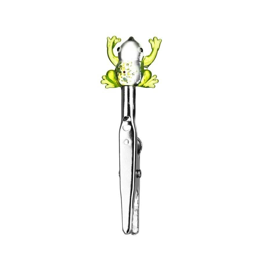 Assorted Roach Clips - Glass Frog Roach Clip