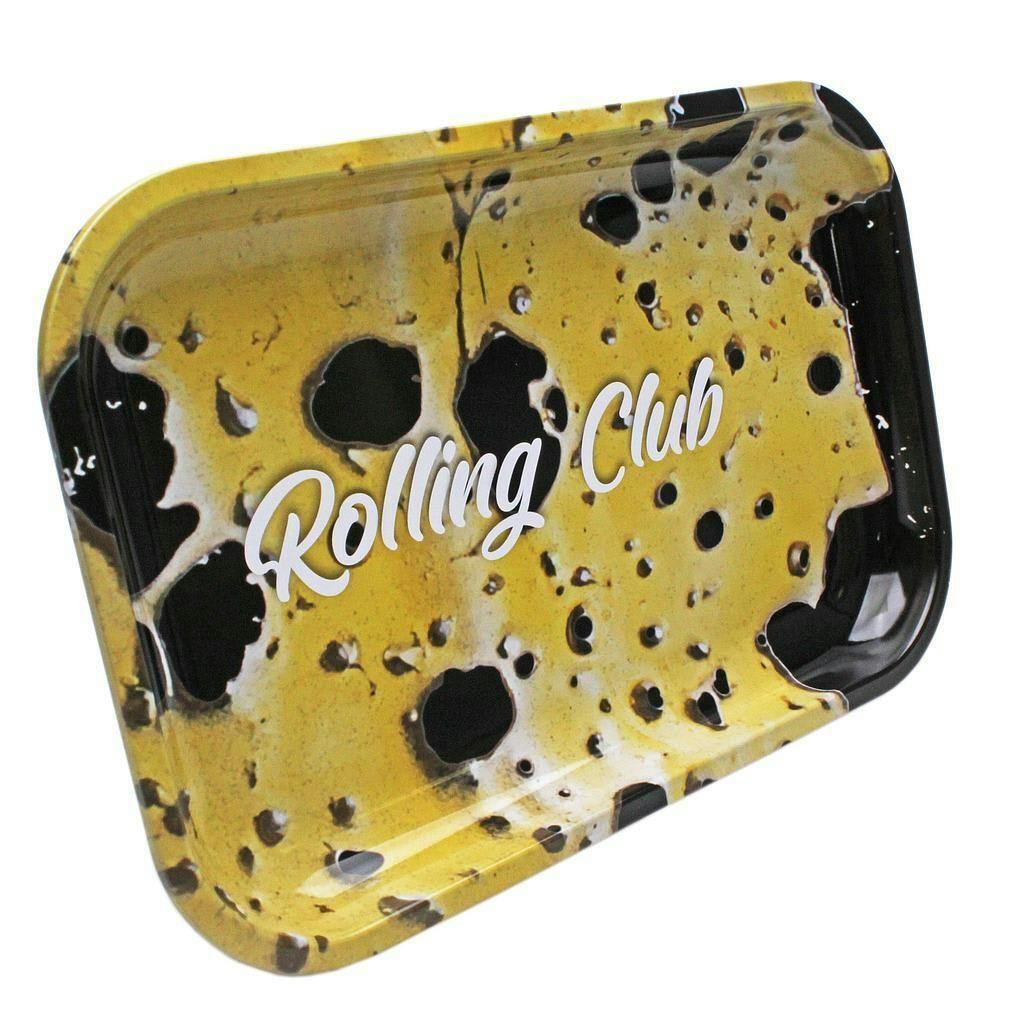 Rolling Club Medium Metal Tray-Shatter