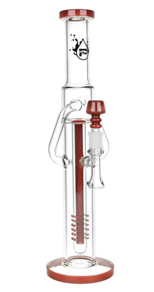 16" Pulsar Deep Pocket Tube Recycler bong - 16" Pulsar Deep Pocket Tube Recycler bong