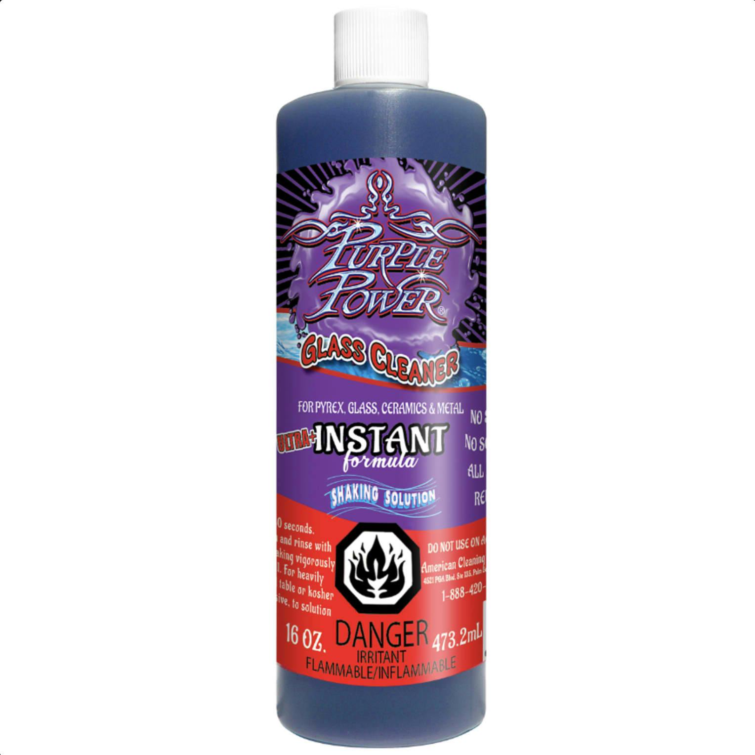Purple Power Glass Cleaner - Purple Power Ultra+ Instant Formula 16oz