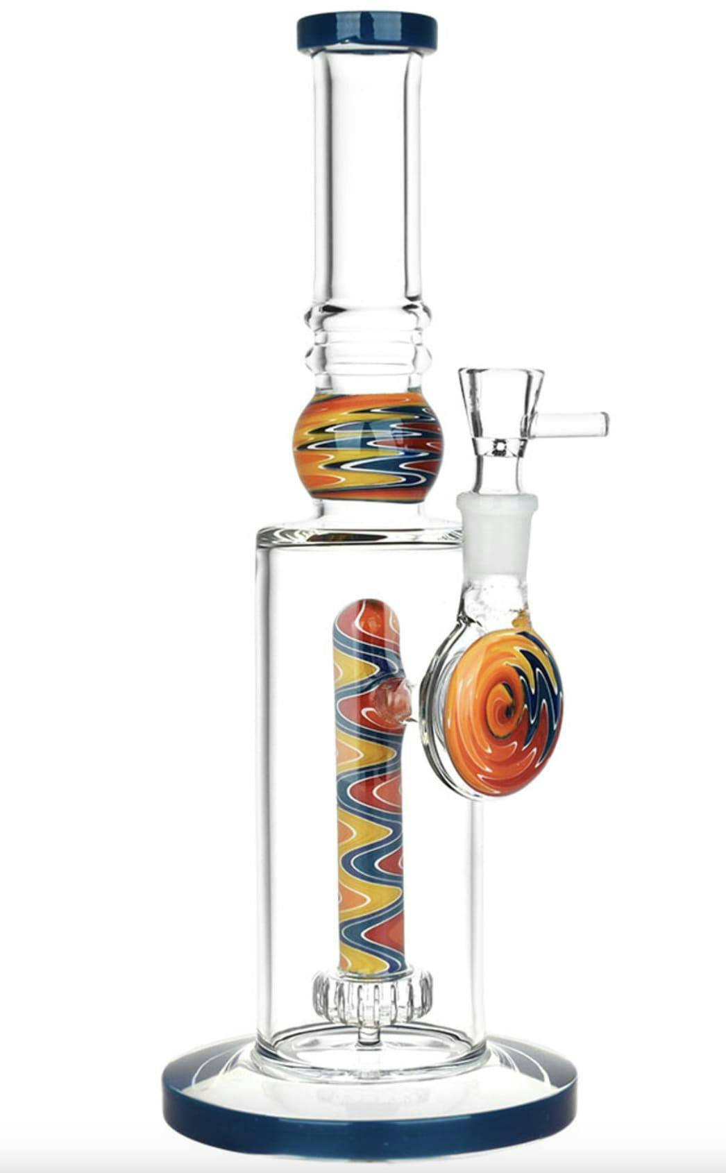 11" Ascension Zig Zag Glass Bong - 11" Ascension Zig Zag Glass Bong
