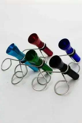 Metal popper bowl - Popper Stem w/clip