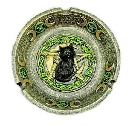 Resin Ashtray - Magical Cat