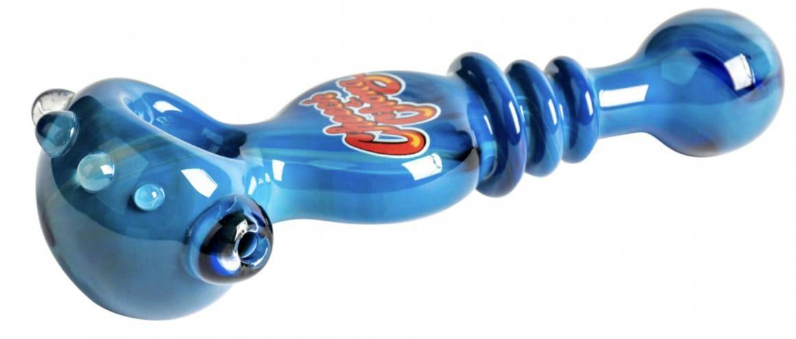 4.5" Juan Coyote Hand Pipe- Cheech & Chong - 4.5" Juan Coyote Hand Pipe- Cheech & Chong Blue