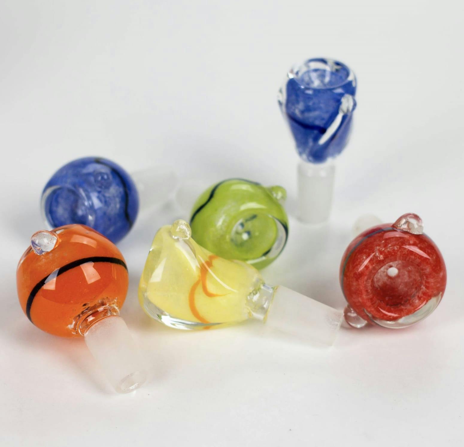14mm Bowl w/nubs assorted colours