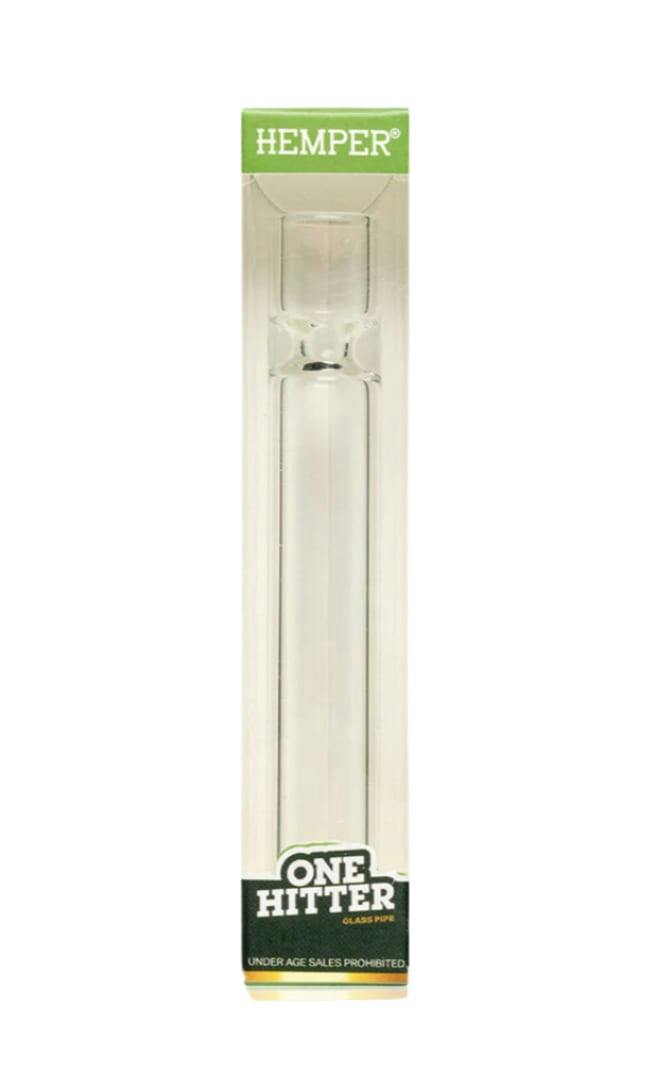 3" Hemper Clear Glass One Hitter