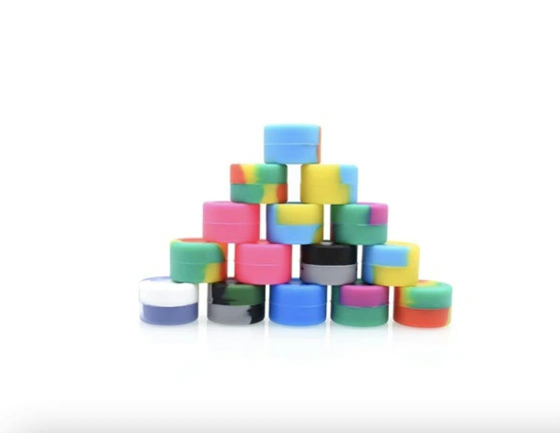 Silicone Concentrate Container - 6ml Assorted Colours