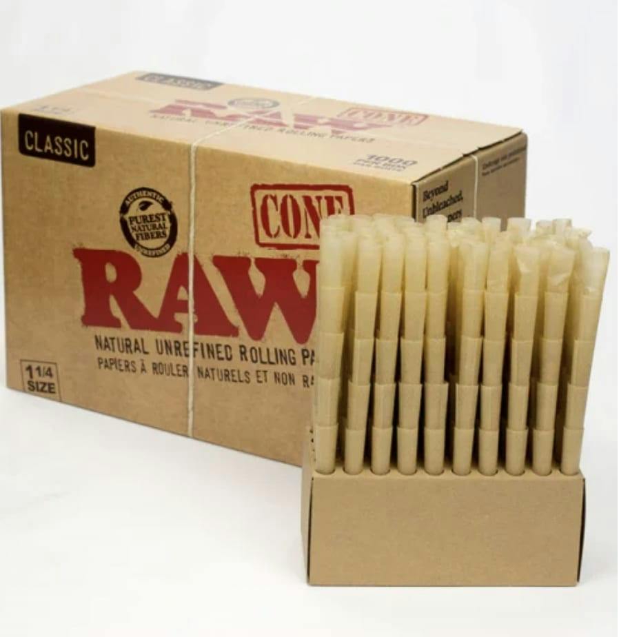 Raw Cone bulk 1000 1 1/4 - 1000pk
