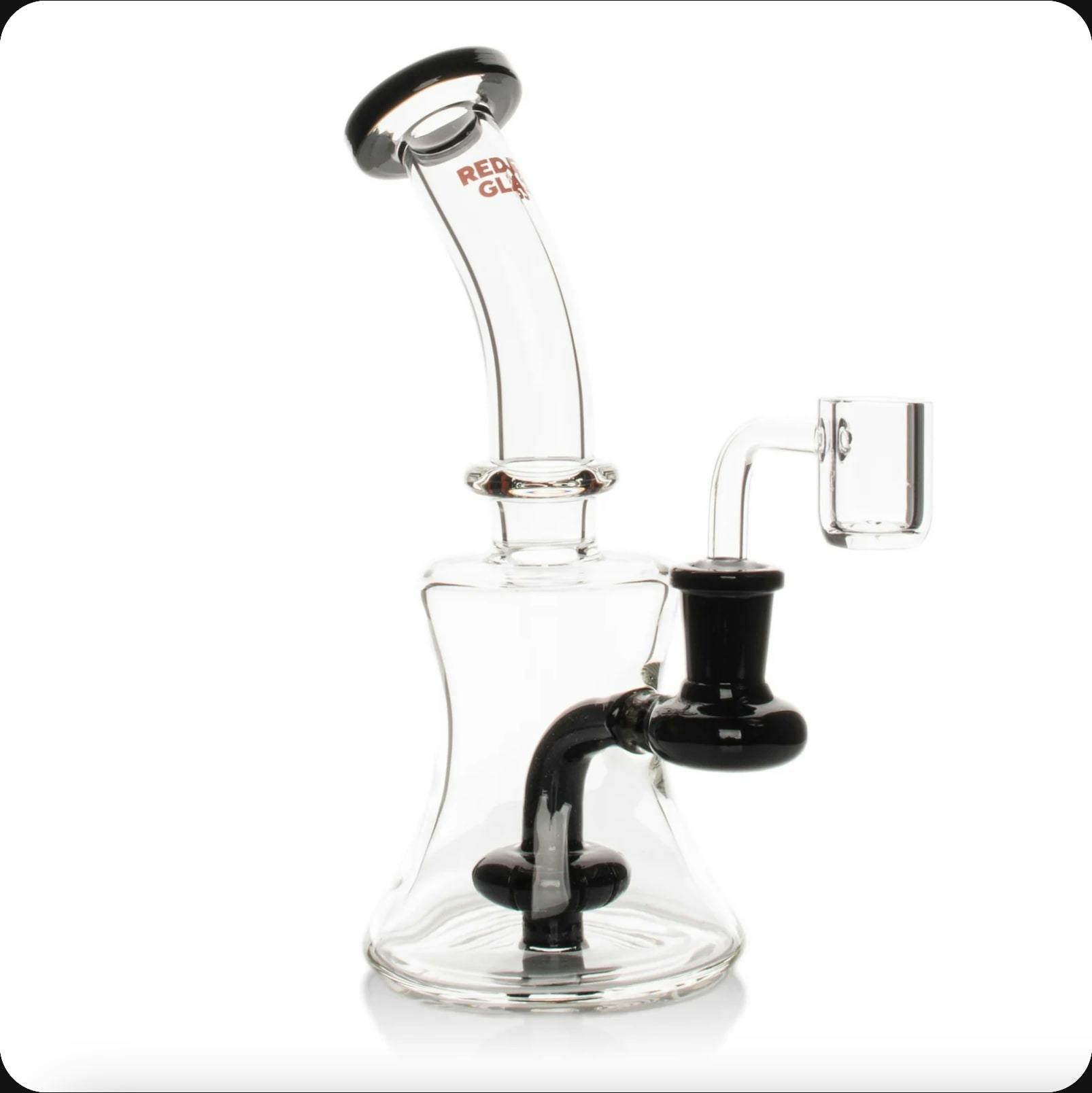 8" Red Eye Glass - Concentrate Rig w/UFO Perc