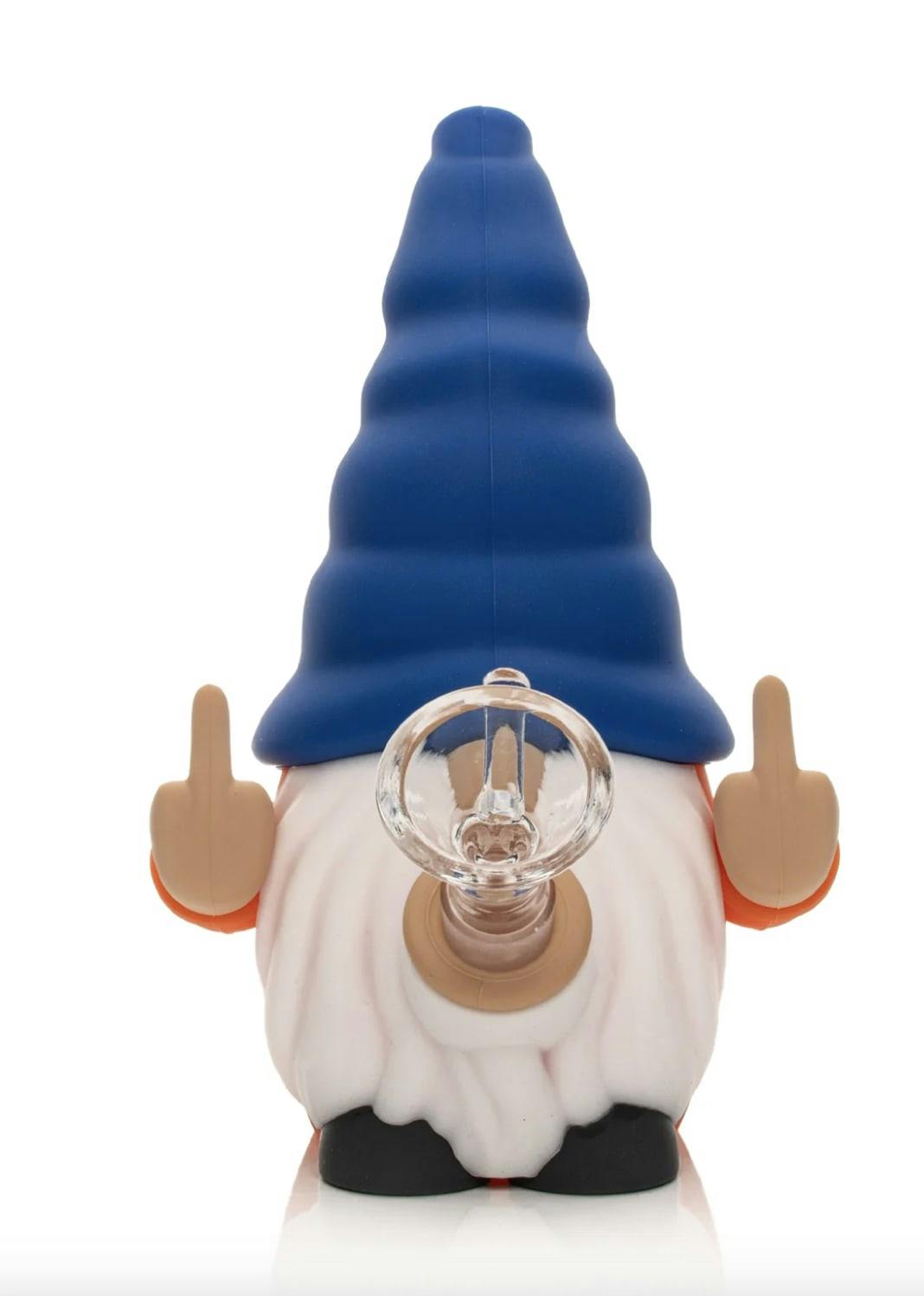 LIT Silicone 6" No Fux Gnome Water bong