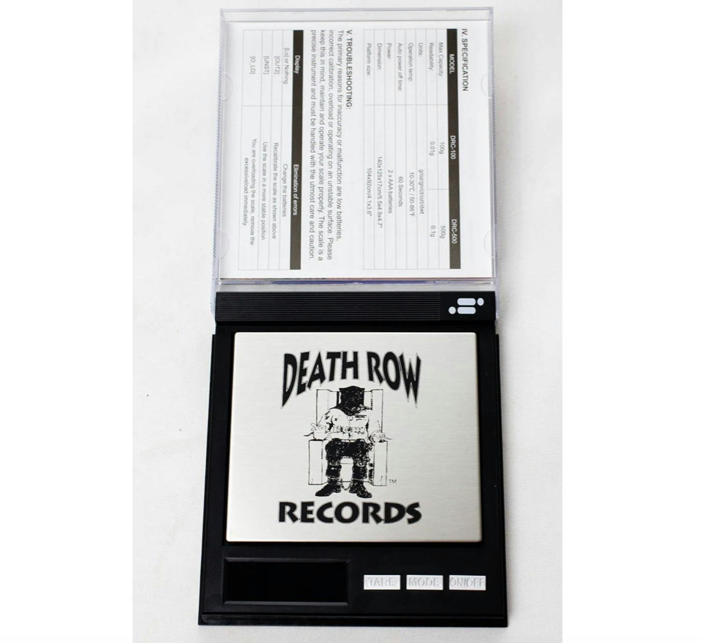 INFYNITI DEATH ROW records DRCO 0.01-100g scale