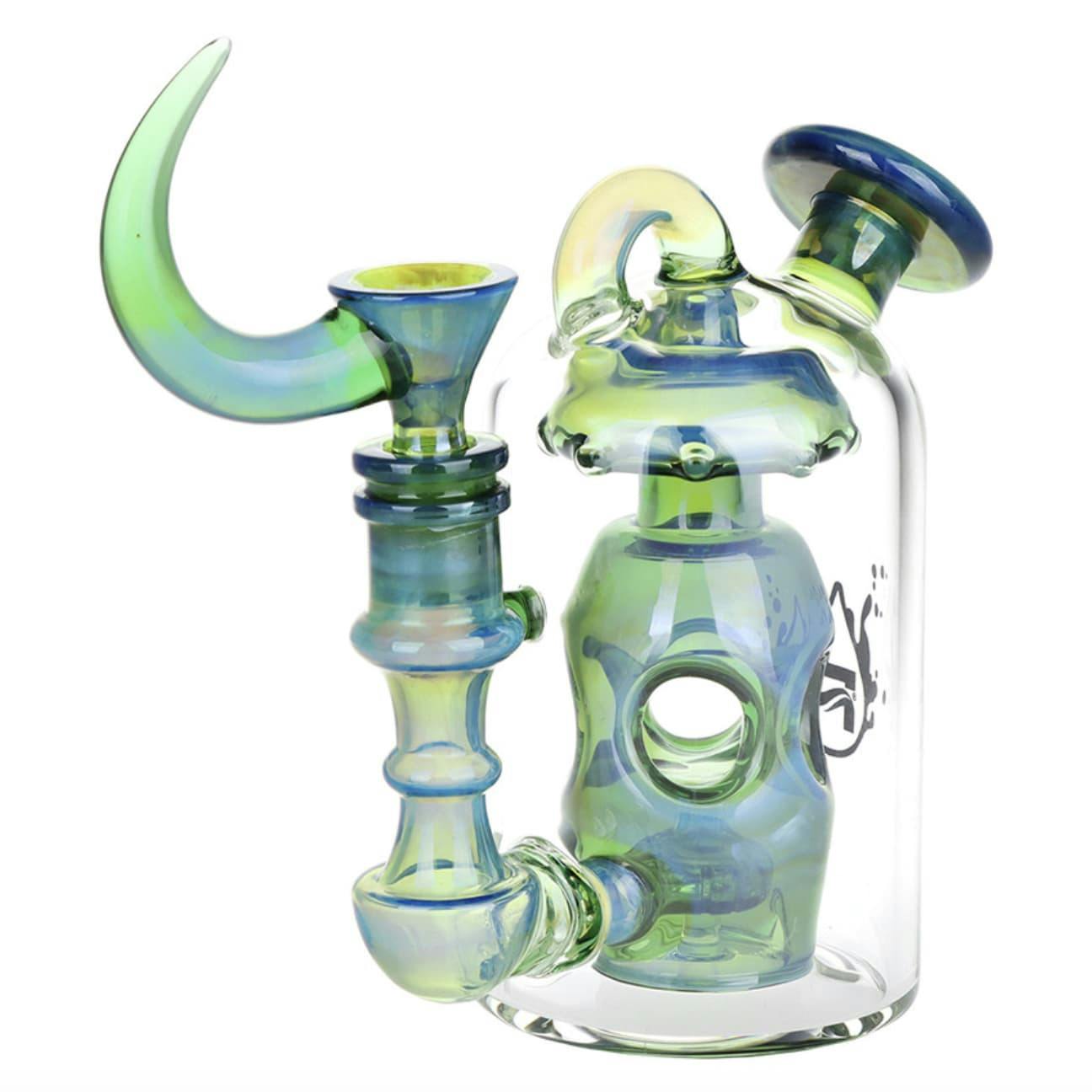 6" Pulsar Unholy Lantern Incycler Glass Bong