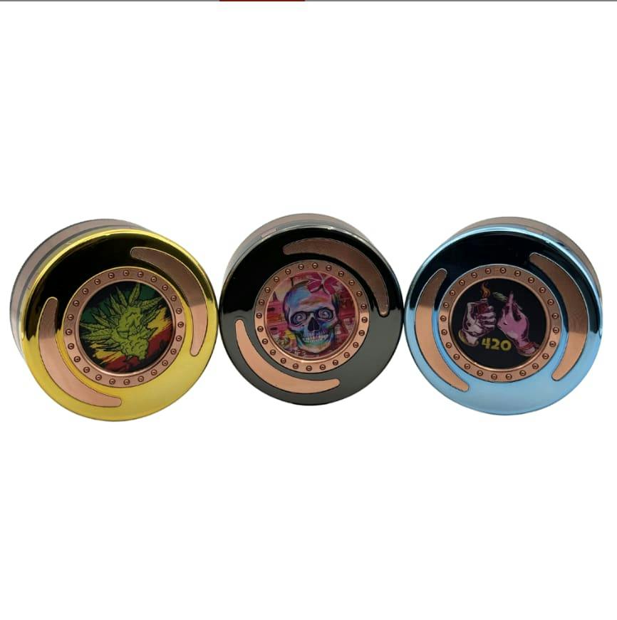 Arsenal 3.5" 420 Medallion 4-Pc Grinder
