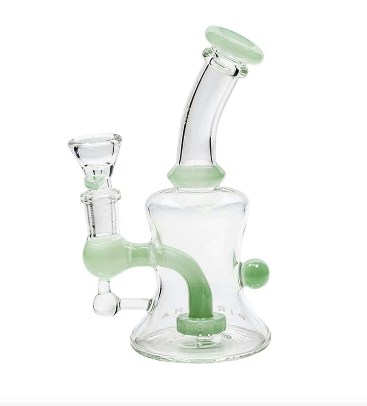 Piranha 6" Glass Hourglass Bong