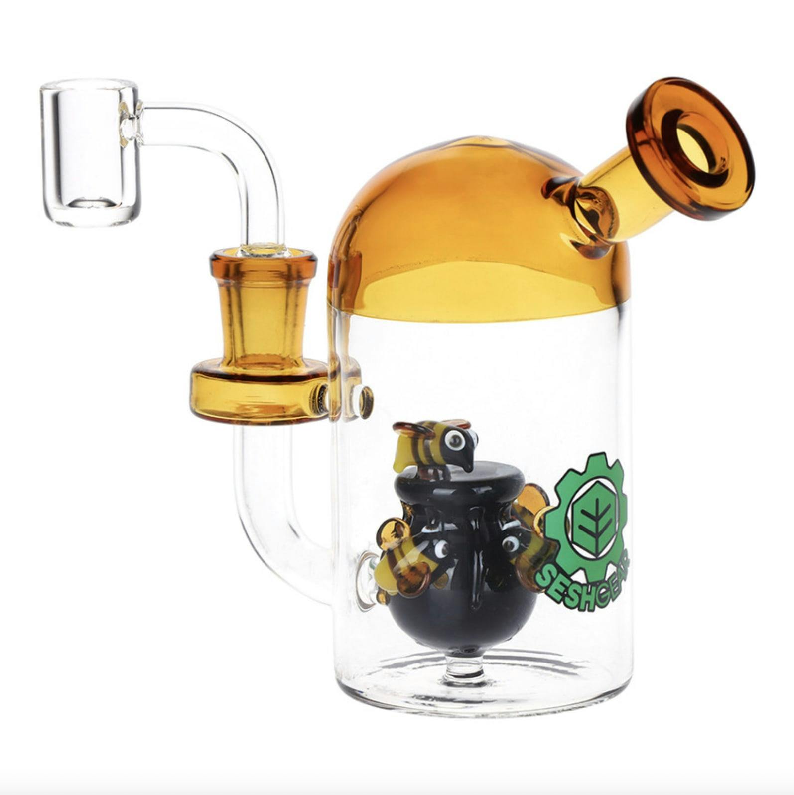 5" SeshGear - Buzzin' Around the Honey Pot Dab Rig