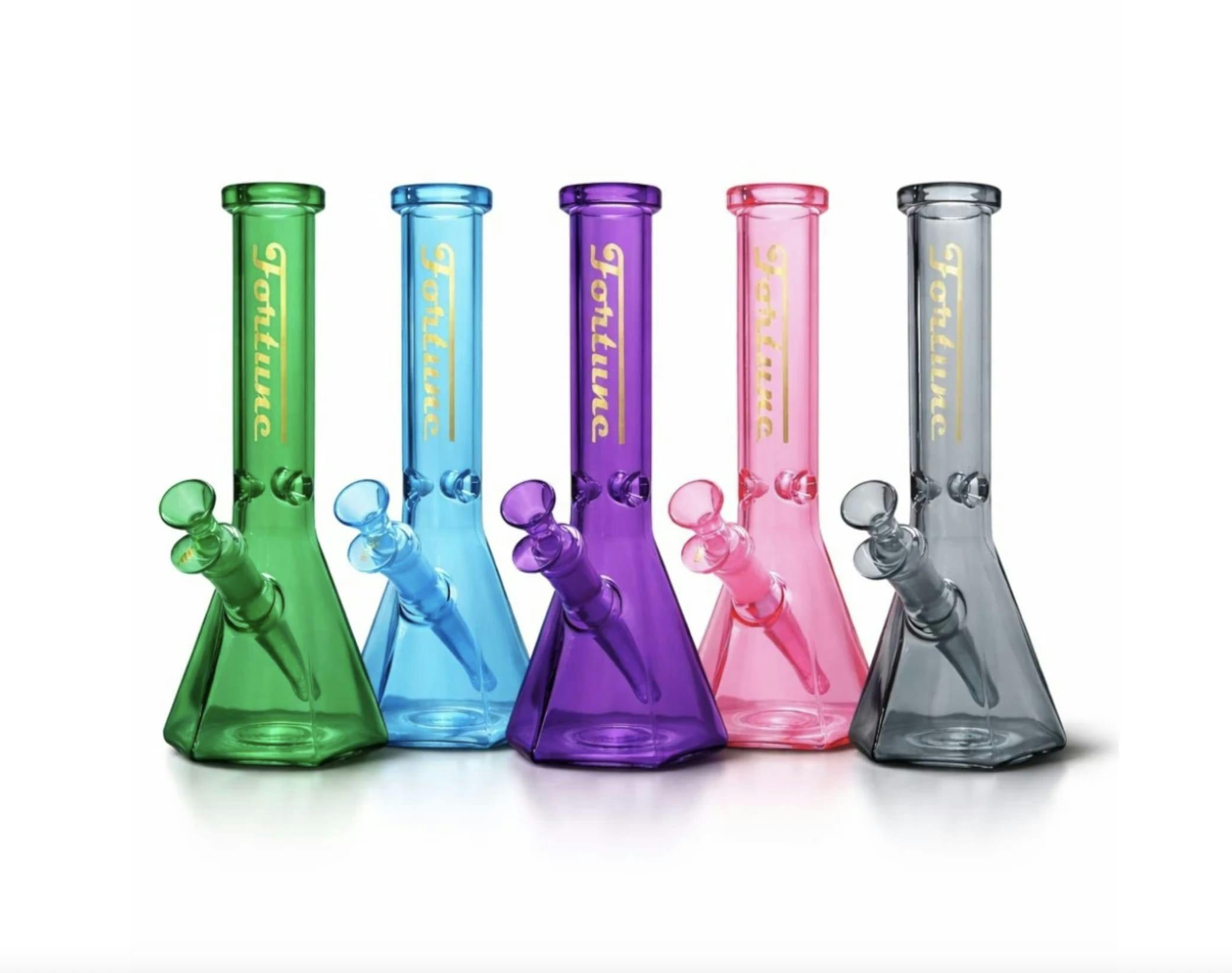 Fortune 10" Pyramid Beaker Bong