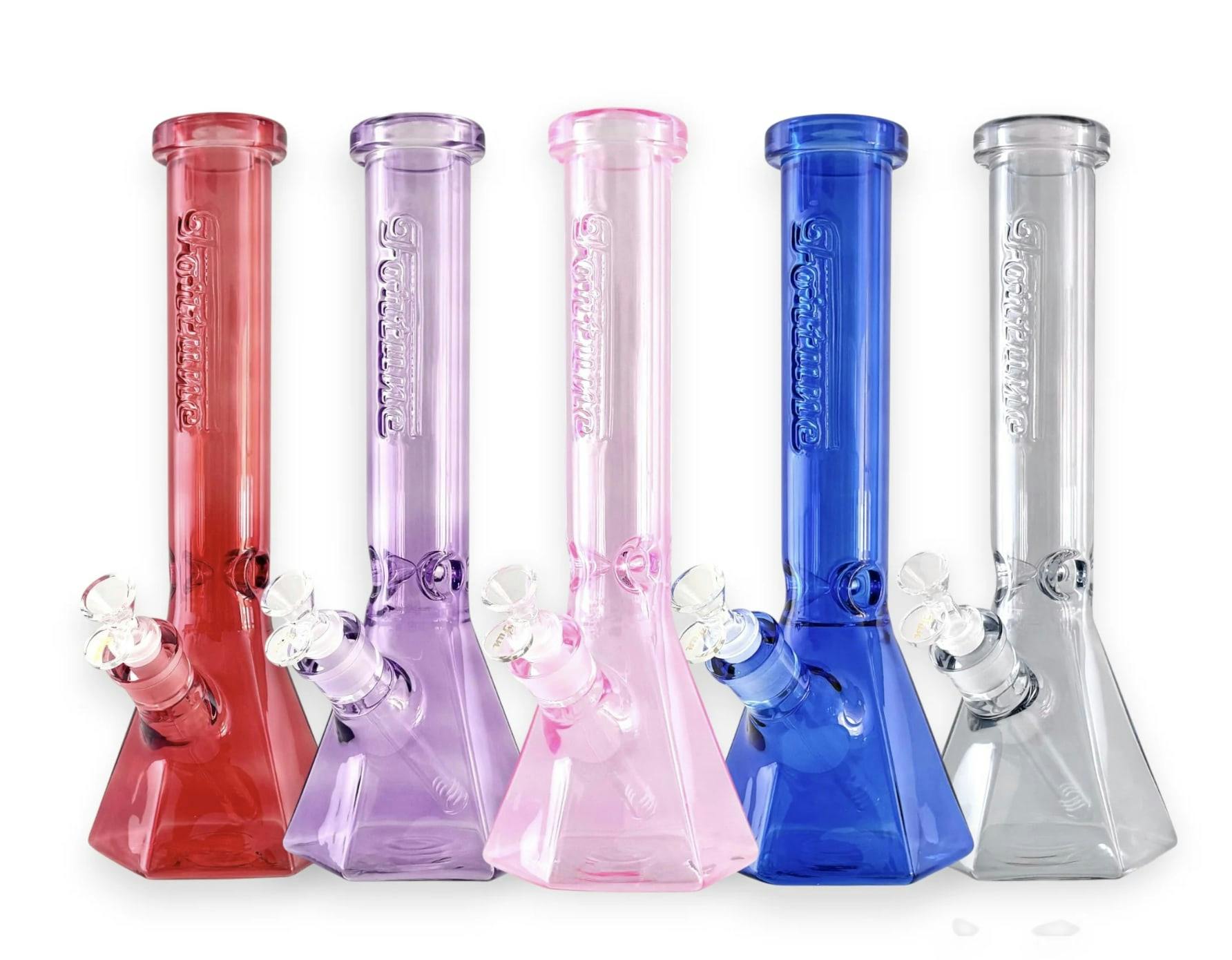 Fortune 14" Hexagon Base Beaker Bong