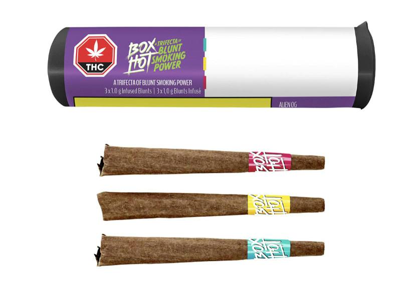 Trifecta of Blunt Smoking Power Infused Blunt 3x1g