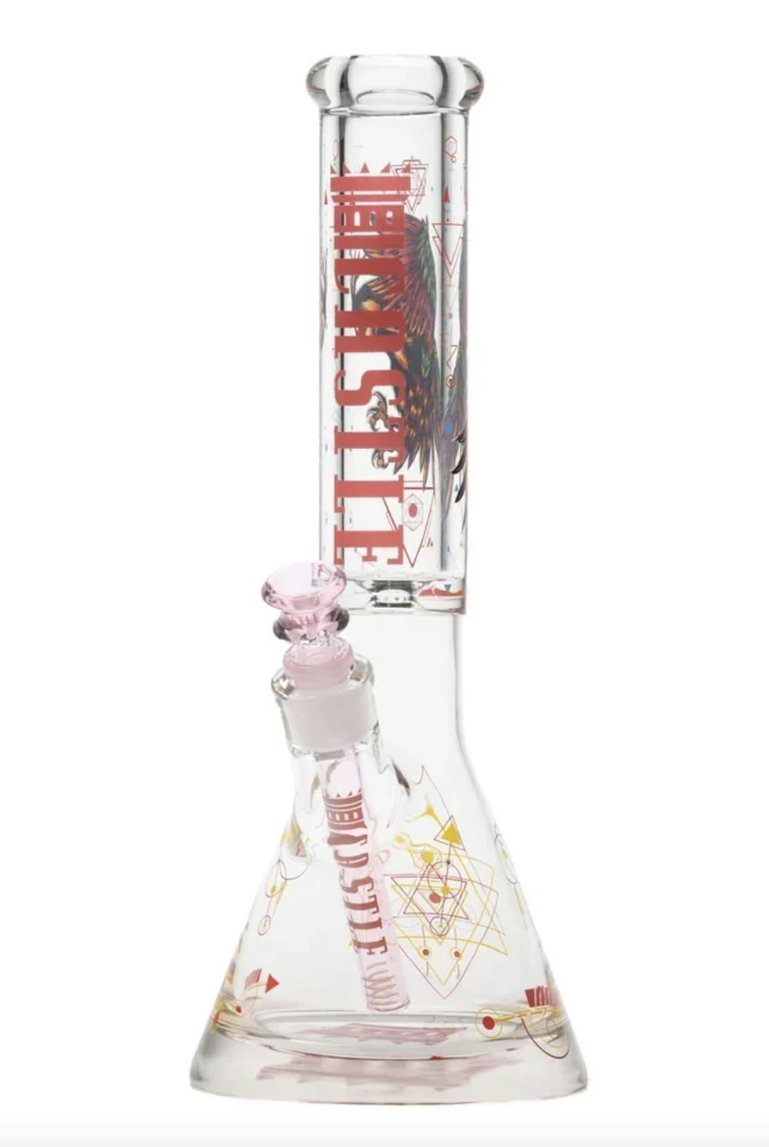 Castle 14" Wisdom Beaker Bong - 9mm Thick Glass Bong