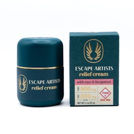 Rose & Bergamot 1:1 Relief Cream (800mg)