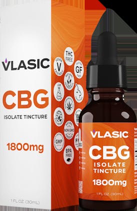Vlasic Labs CBG Isolate Tincture (1800mg)