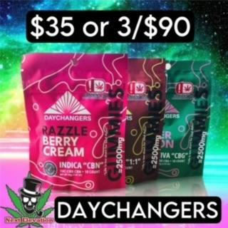 Day Changers 2500mg THC Watermelon Gummy