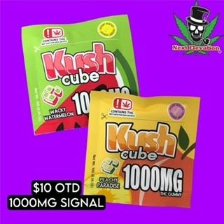 Kush Cube -SINGLE- 1000mg THC - Mighty Mango