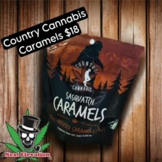 Country Cannabis - Caramel, 5-pack 600MG