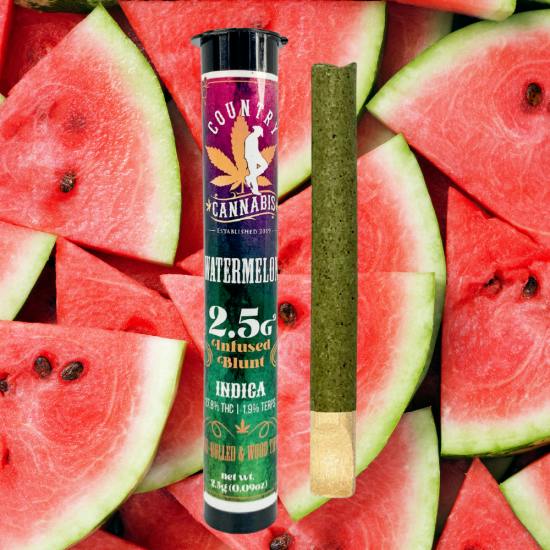 Country Cannabis - Country Cannabis - Infused Blunt - Watermelon I - 2.5g