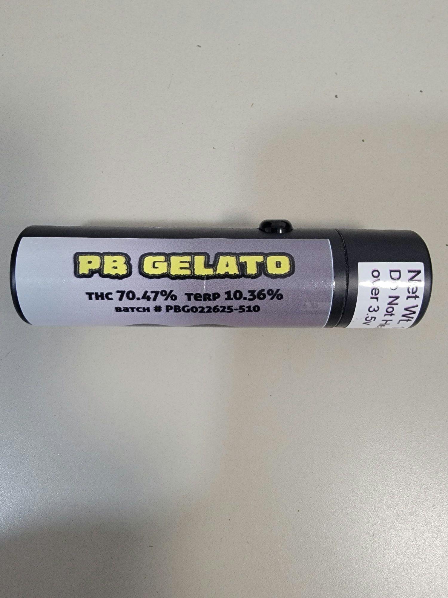 1g Peach Panther Rosin Cart