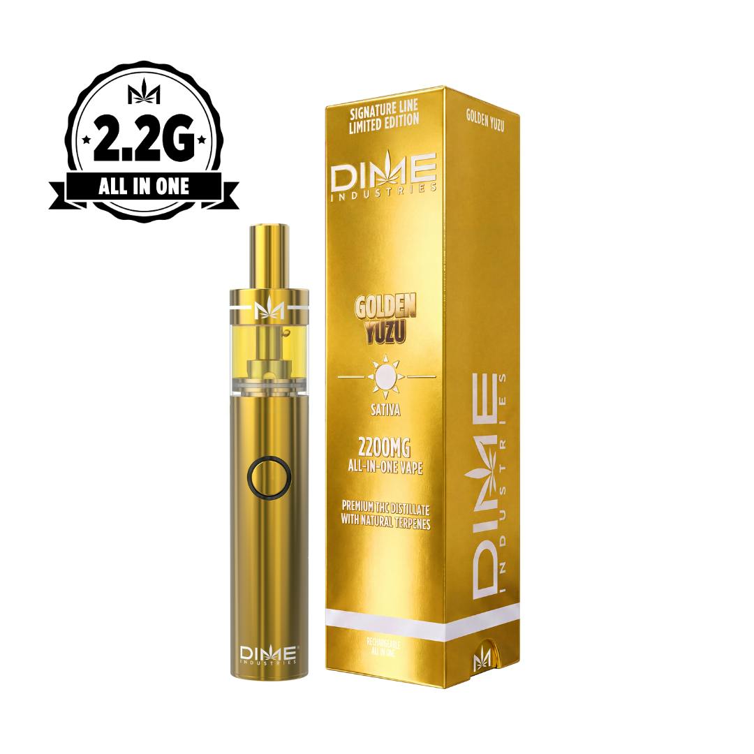 Dime - Golden Yuzu - 2.2G Disposable