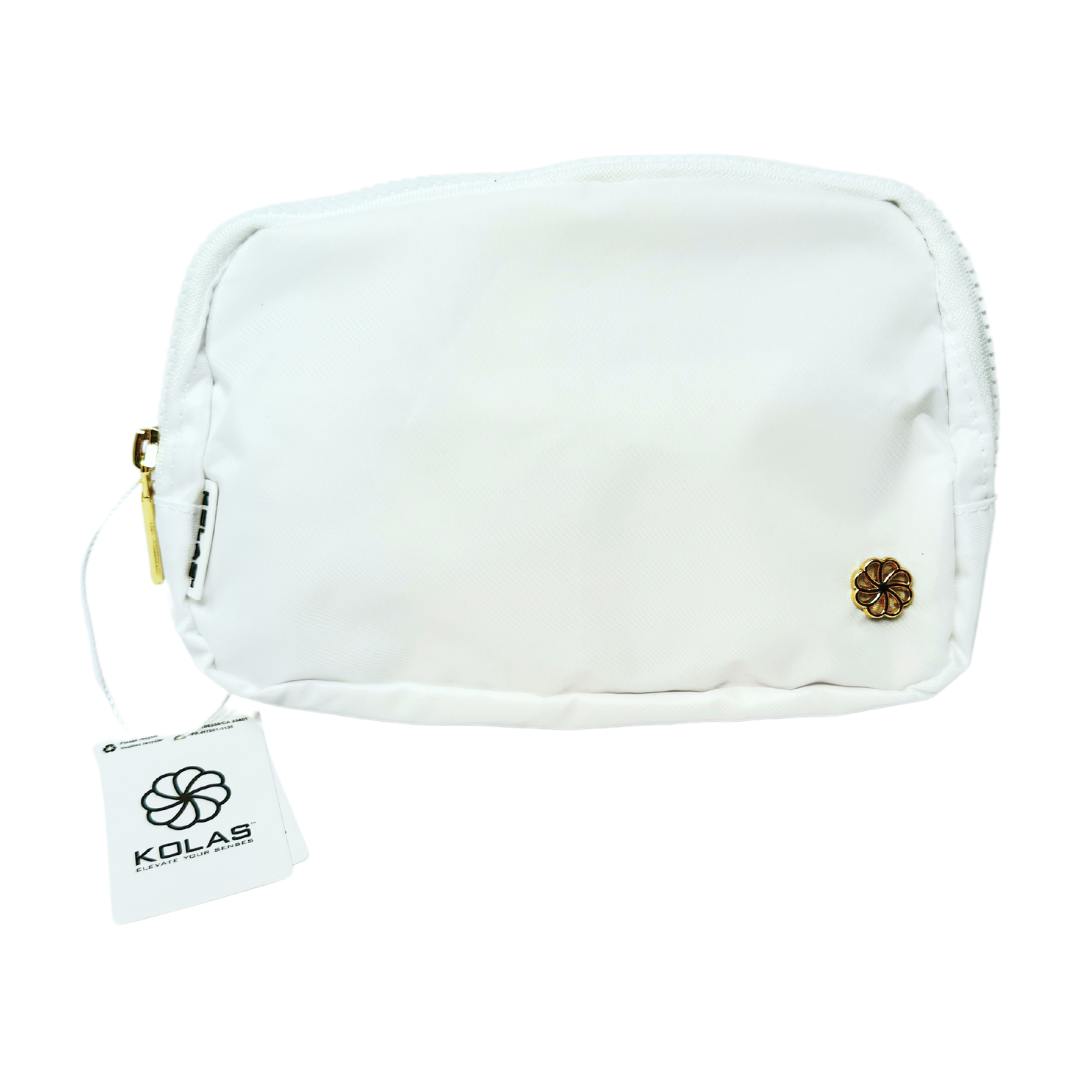 Kolas Branded Designer Fanny Pack White