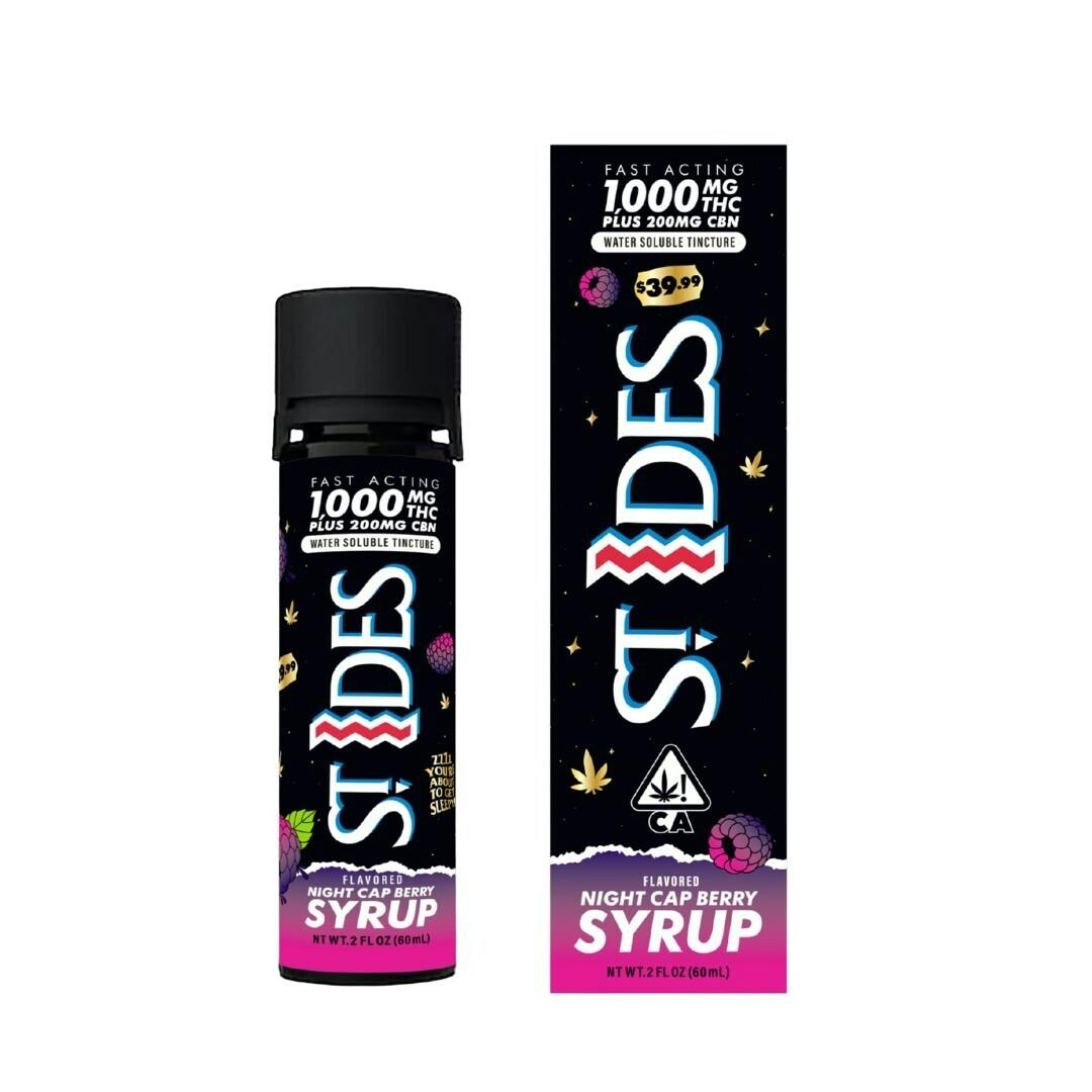 St. Ides Syrup Night Cap Berry 1000mg THC / 200mg CBN