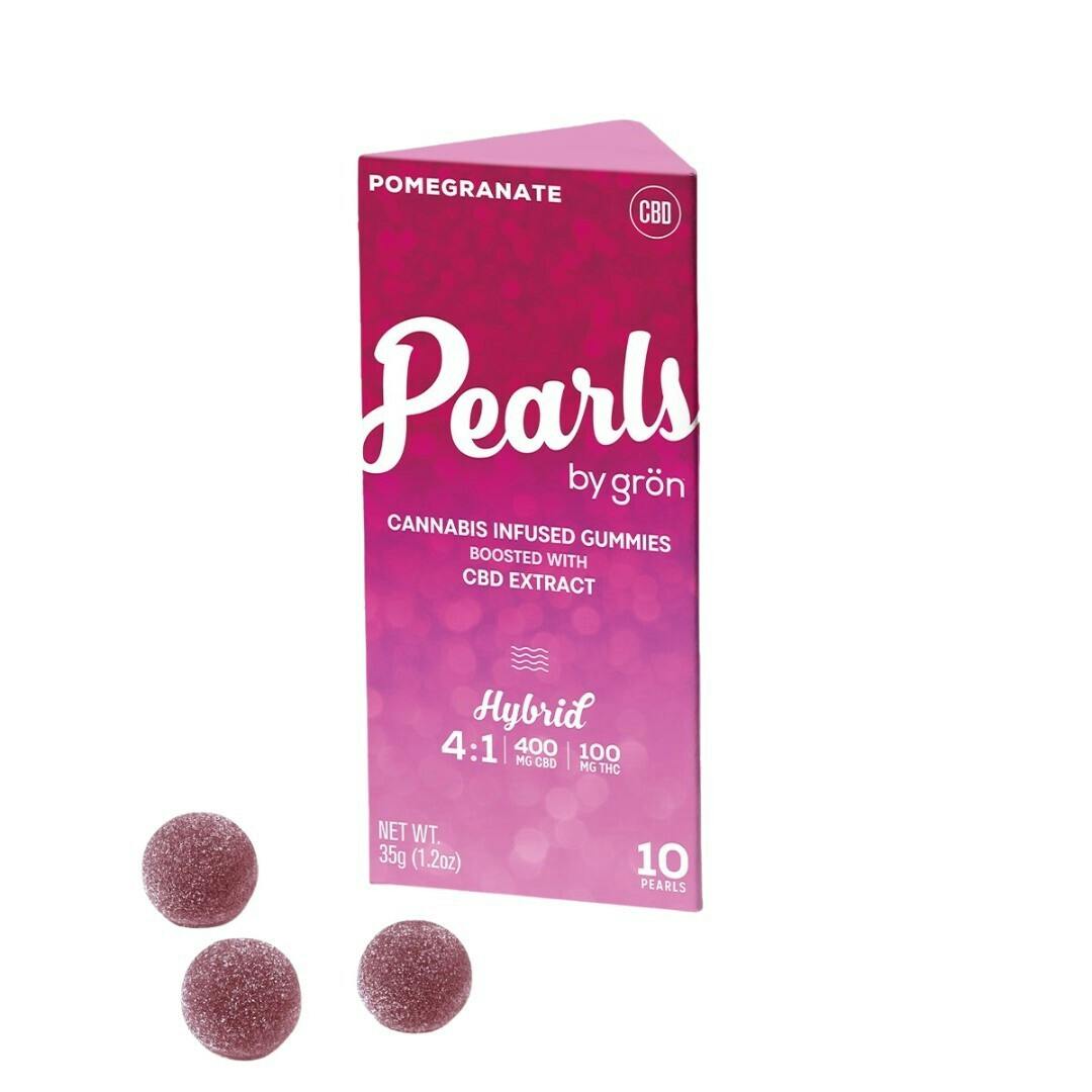 Pearls Gummies Pomegranate 4:1 CBD / THC