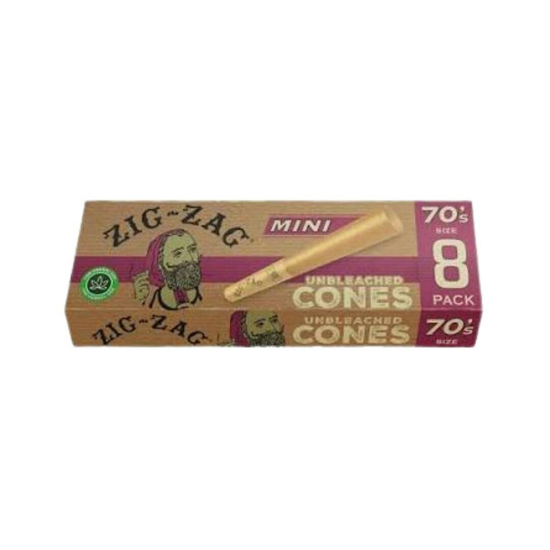 Kolas Zig-Zag 70's Unbleached Cones 8pk