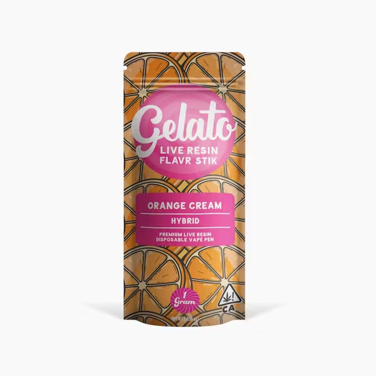 Gelato: Orange Cream