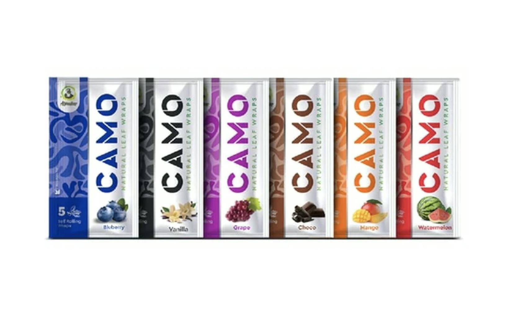 Camo Wraps - 5pk Hemp Wraps - Variety