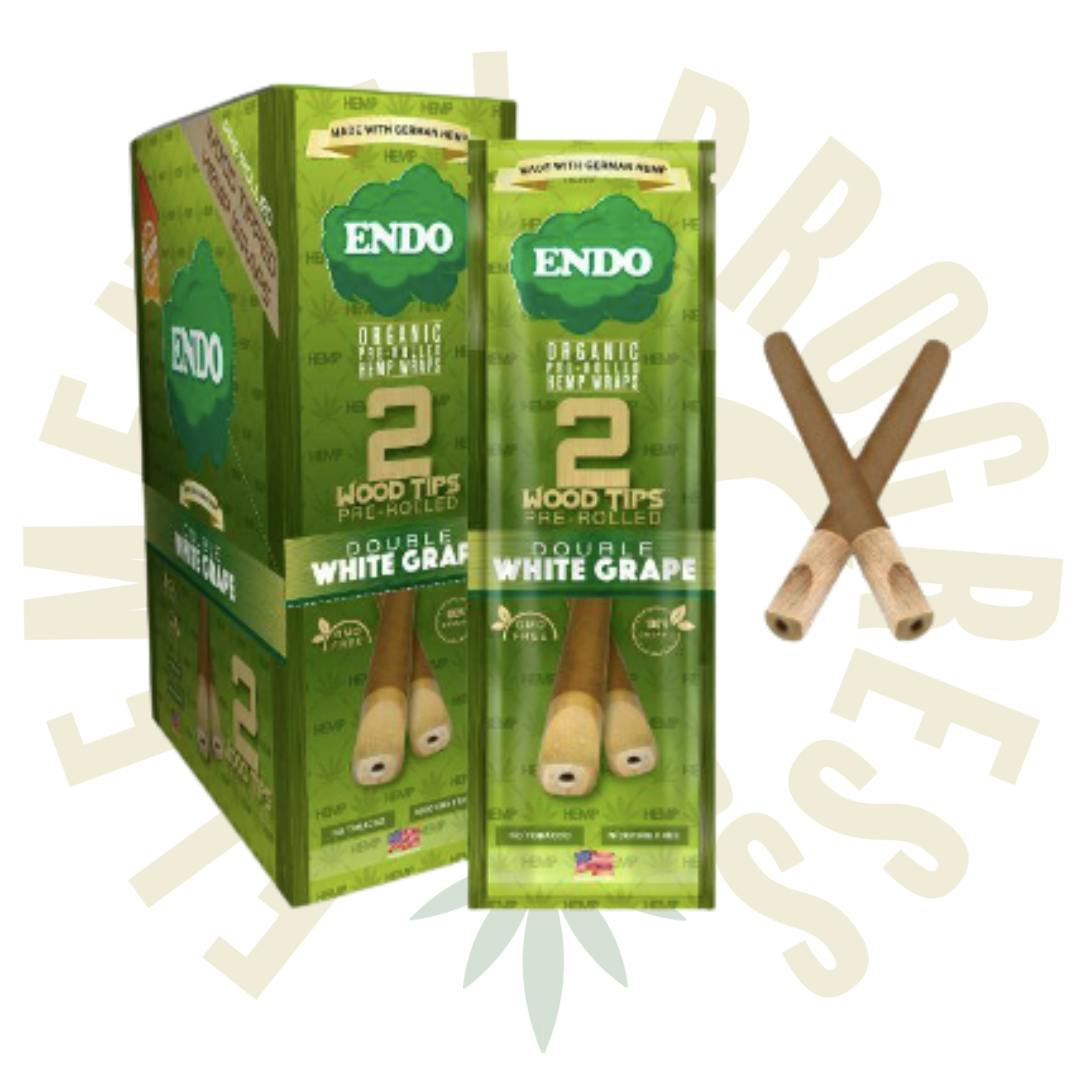 Endo Hemp Wraps - Smalls Prerolled wraps 2pk